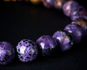 Charoite Statement Necklace