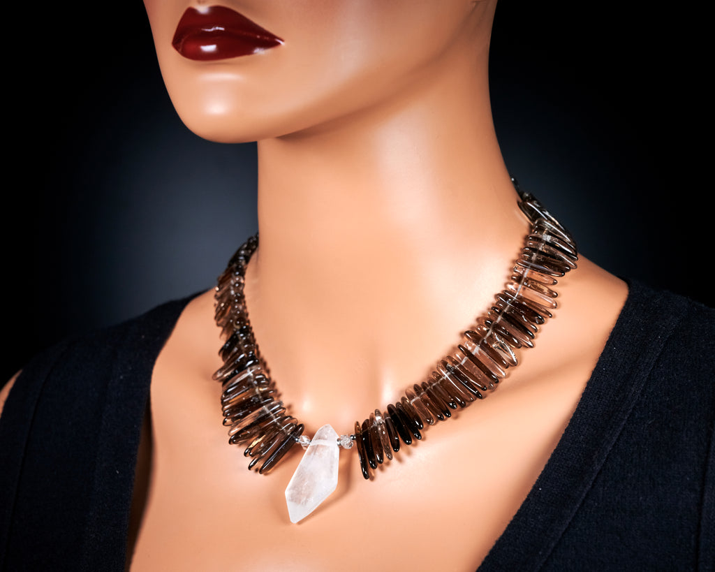 Smoky Quartz Necklace
