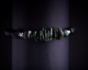Seraphinite Black Tourmaline Bracelet