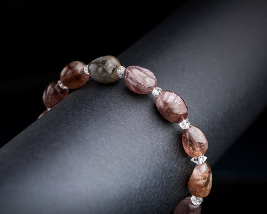 Super 7 Herkimer Diamond Bracelet